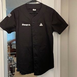 Black Four Loko Baseball Jersey